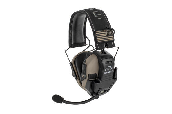 The Walkers walkie talkie attaches directly to the Razor ear muffs
